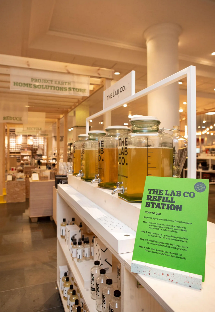 The Lab Co. launched at Selfridges' The Solution Store in 2020