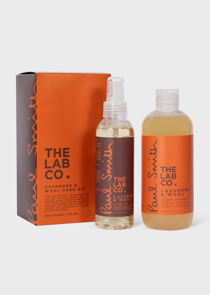 Cashmere and Wood Care Kit by Paul Smith x The Lab Co.